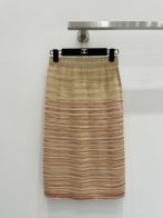 chanel ツイード スカート偽物 柔らかい シンプルスカート ファッション 人気服 夏新品 ブラウン