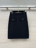 春夏の新作！ミニ スカート シャネル偽物 半身 万能なアイテム 高級品 シンプル レディース ブラック