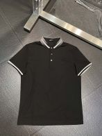 セール開催中 セリーヌ トップス ボーダー激安通販 ポロシャツ カジュアル シンプル 純綿 メンズ ブラック