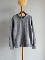 最新到着‼セリーヌ セーターコピー ニット素材 フード付き 暖かい 冬服 ロゴ編み カラフル 優れる トップス グレイ