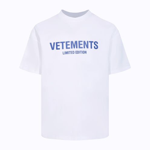 今季のおすすめ ヴェトモン tシャツ レディース偽物 ロゴプリント 短袖 トップス 柔らかい 純綿 シンプル ホワイト