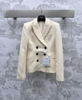 レディース ディオールジャケットスーパーコピー スーツ トップス 柔らかい 高級感 日常服 ビジネス 通勤 ハンサム ホワイト
