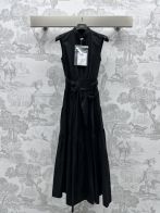 ディオール トワルドジュイ スカート偽物 ワンピース セール開催中 simple 無袖 レディース 優雅 ブラック