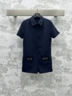 グッチ ズボン偽物 ロンパース オールインワン カジュアルな場合用 ショットパンツ 高級感 シンプル 半袖 ブルー