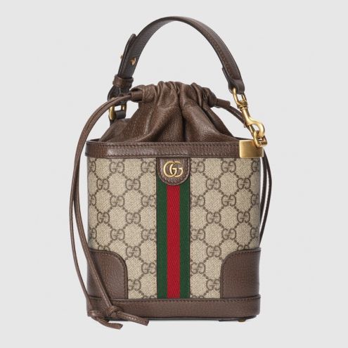 gucci レディース バックコピー 牛革 型番752583  バケットハット 優雅 持ちバッグ シンプル 新品 レディース ブラウン