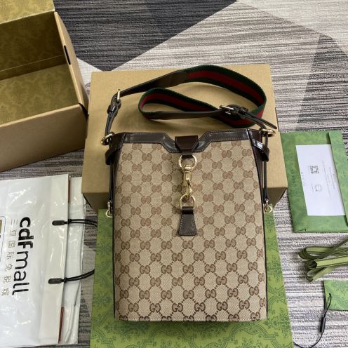 大人気でお買い得な gucci ポシェットスーパーコピー 牛革 型番782911 肩掛けバッグ トート 格子模様 レディース ブラウン