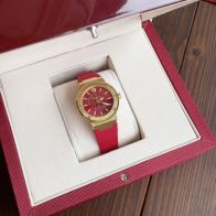 セール開催中 フェラガモ 腕時計 レディースＮ級品 ビジネス ウォッチ 文字盤 レザーバンド レディース レッド