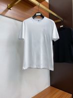 fendi ワイシャツスーパーコピー トップス 綿100% プリント 短袖 ゆったり シンプル 柔らかい メンズ ホワイト