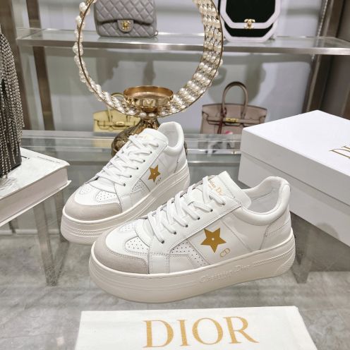 人気流行品 dior スニーカー ハイカットコピー ランニング 軽量 カジュアルシューズ 運動 厚い底 レディース ホワイト