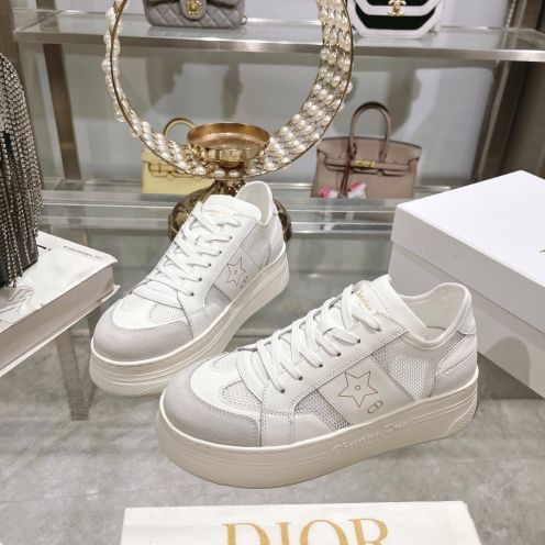 air dior スニーカースーパーコピー ランニング 軽量 爆買いできる品質保証 運動 厚い底 レディース ホワイト