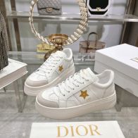 人気流行品 dior スニーカー ハイカットコピー ランニング 軽量 カジュアルシューズ 運動 厚い底 レディース ホワイト