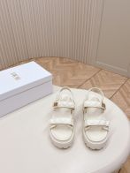 dior スポーツ サンダルコピー 厚い底 歩きやすい レディース シンプル 通学 ホワイト 