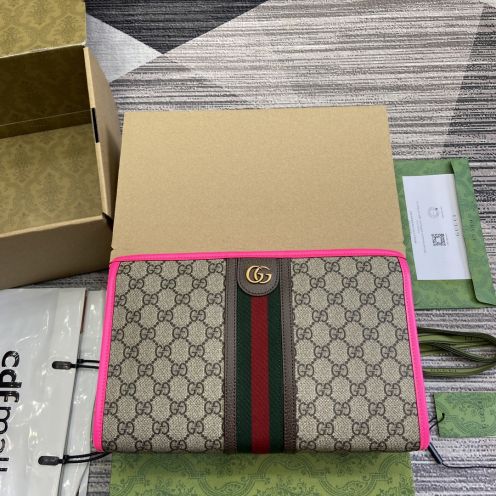 gucci トート バッグ偽物 持ちバッグ 型番598234 花柄 便利 大容量 化粧バッグ ピンク