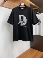 ディオールtシャツスーパーコピー トップス  純綿 半袖 プリント カップル 男女兼用 ブラック