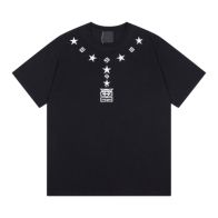 ジバンシィ シャツスーパーコピー トップス 純綿 抗菌防臭 半袖tシャツ プリント ブラック