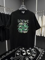 ロエベtシャツ レディーススーパーコピー トップス 綿100％ Tシャツ 半袖 ロゴプリント ブラック