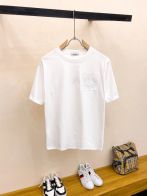 夏 最新作ロエベtシャツコーデスーパーコピートップス 綿100％ 半袖 ロゴプリント ゆったり ホワイト