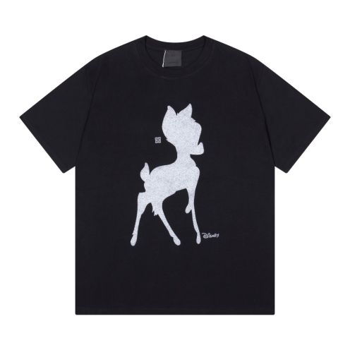 ジバンシィ ロンtＮ級品 トップス 純綿Tシャツ 短袖 ファッション カップル 個性的な ブラック