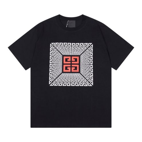 爆買いで大得価のジバンシー メンズtシャツコピー トップス 純綿 抗菌 短袖tシャツ プリント ブラック