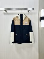 グッチ メンズ アウタースーパーコピー トップス ジャケット 運動 綿服 暖かい フード付き ブラック