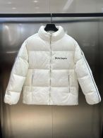 モンクレール ラメ ダウンコピー もこもこ アウターMoncler x Palm Angelsコラボ ジャケット トップス ホワイト