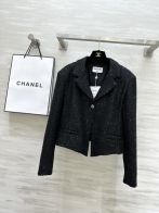 chanel ジャケット レディーススーパーコピー アウター トップス 暖かい 上質 シンプル ブラック