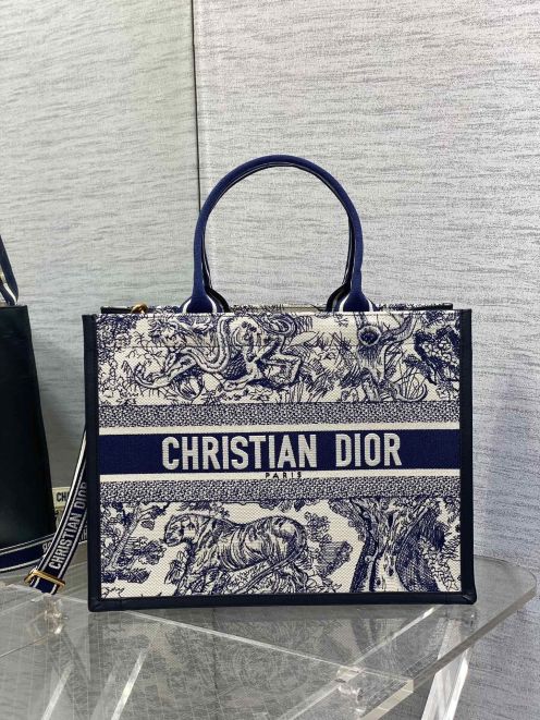 人気品 dior ショルダー バッグ レディＮ級品 ハンドバッグ 斜め掛け 優雅 女性 プリント ブルー