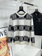 givenchy ニットコピー 冬服 セーター 暖かい トップス 厚い ゆったり 柔軟 縞模様 ブラック