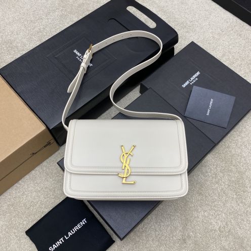 目を引く存在感 ysl バッグＮ級品 牛革 レザー 斜め掛けバッグ ハンドバッグ トート 優雅 634305 ホワイト