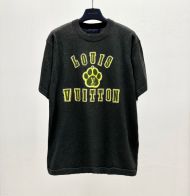 お値打ち価格 ヴィトン クマ tシャツスーパーコピー 半袖 トップス プリント 純綿 ブラック