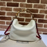 期間限定品 gucci カバン偽物 チェーンバッグ ハンドバッグ 本革 レザー 746124  優雅レディ ホワイト