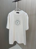 お買い得な ルイヴィトン tシャツ タグ偽物 100％綿 トップス 半袖 プリント シンプル 男女兼用 プリント ホワイト