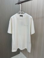 ルイヴィトン ロングtシャツコピー 100％綿 トップス 半袖 プリント シンプル 男女兼用 プリント ホワイト