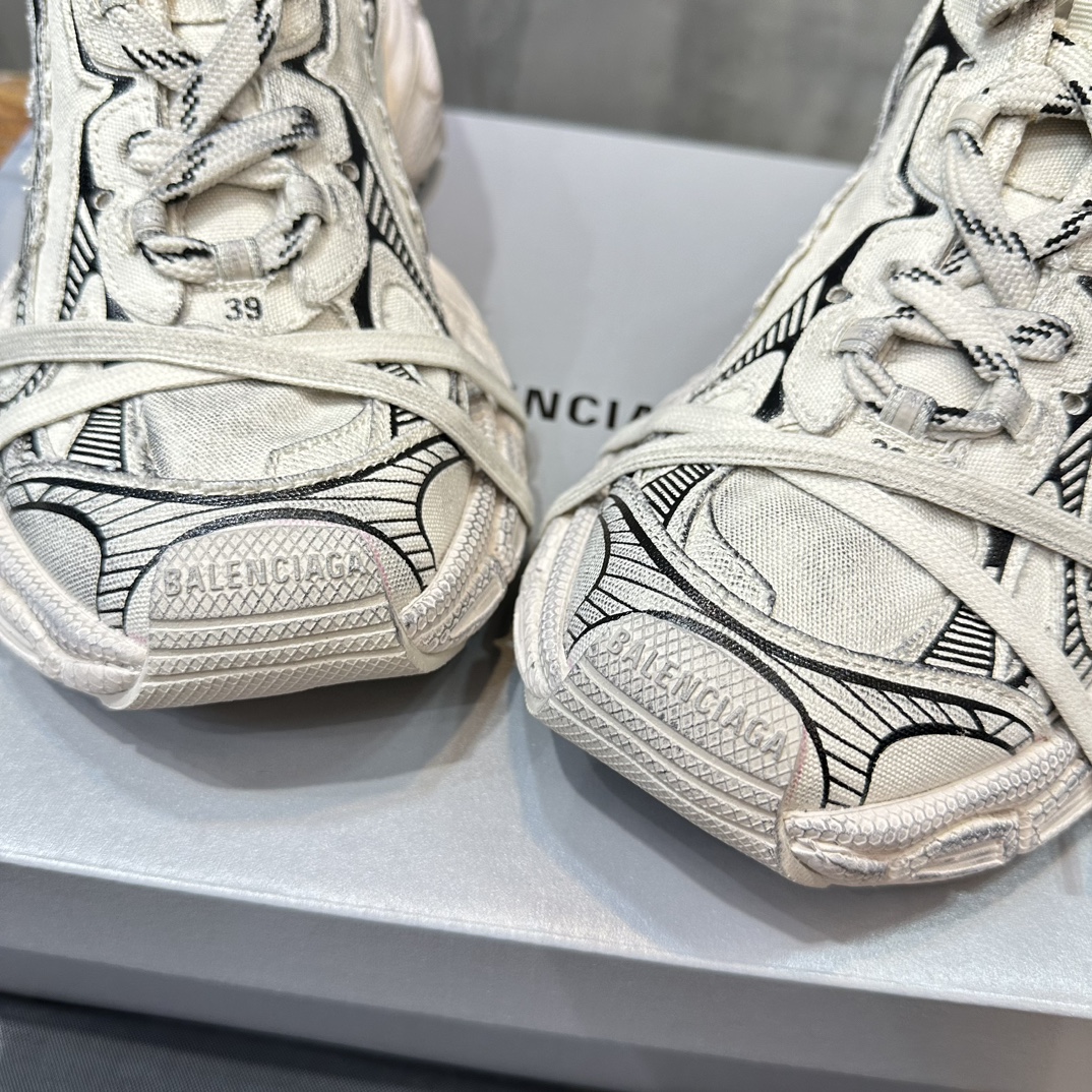 びっくりした価格 balenciaga ダービー シューズ偽物 運動シューズ ランニング スポーツ 正規品と同じ ホワイト_6