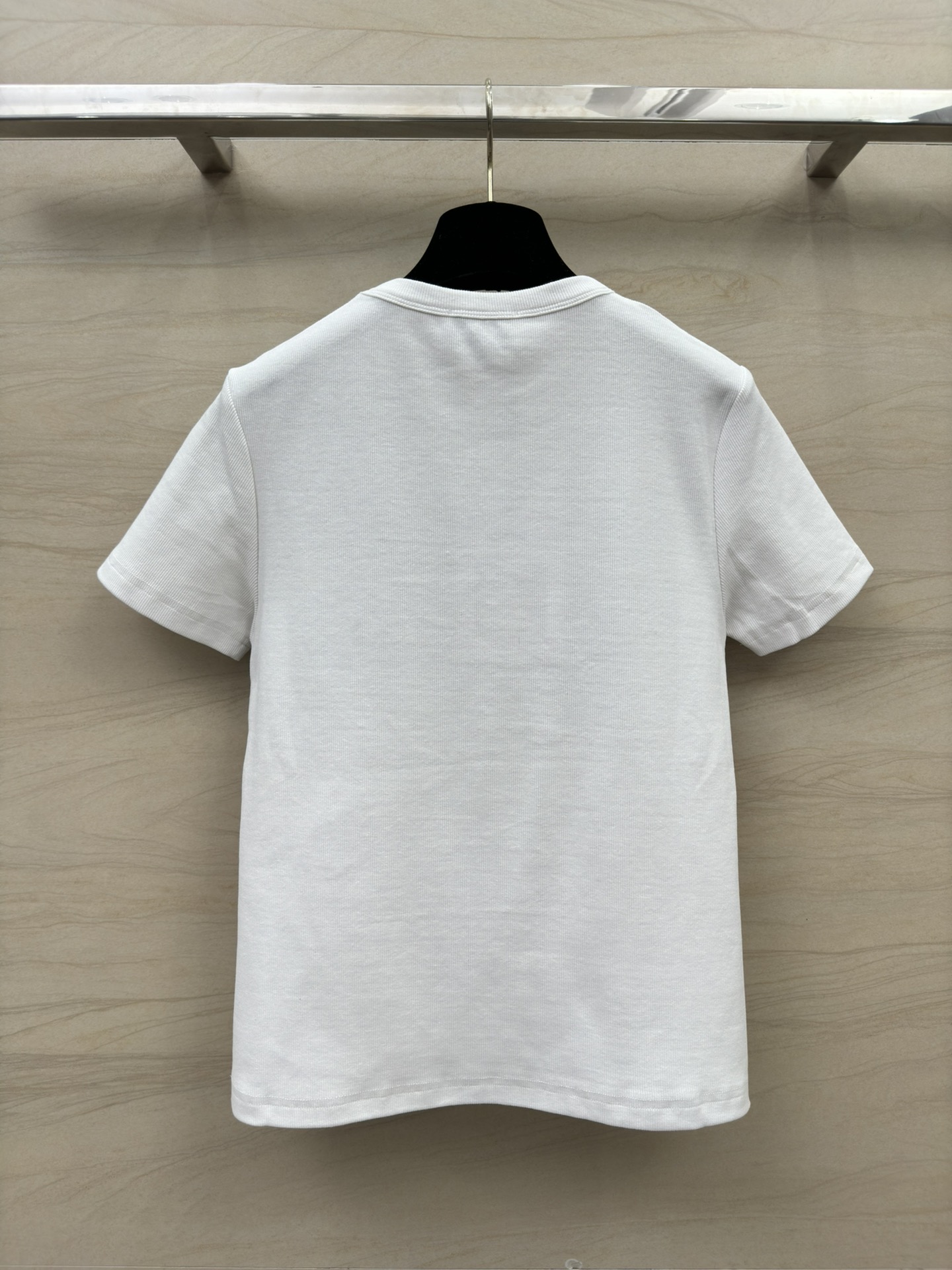 人気流行品 chanel t シャツ メンズコピー ロゴプリント 純綿 トップス 柔らかい 人間シャネル 刺繍 ホワイト_9