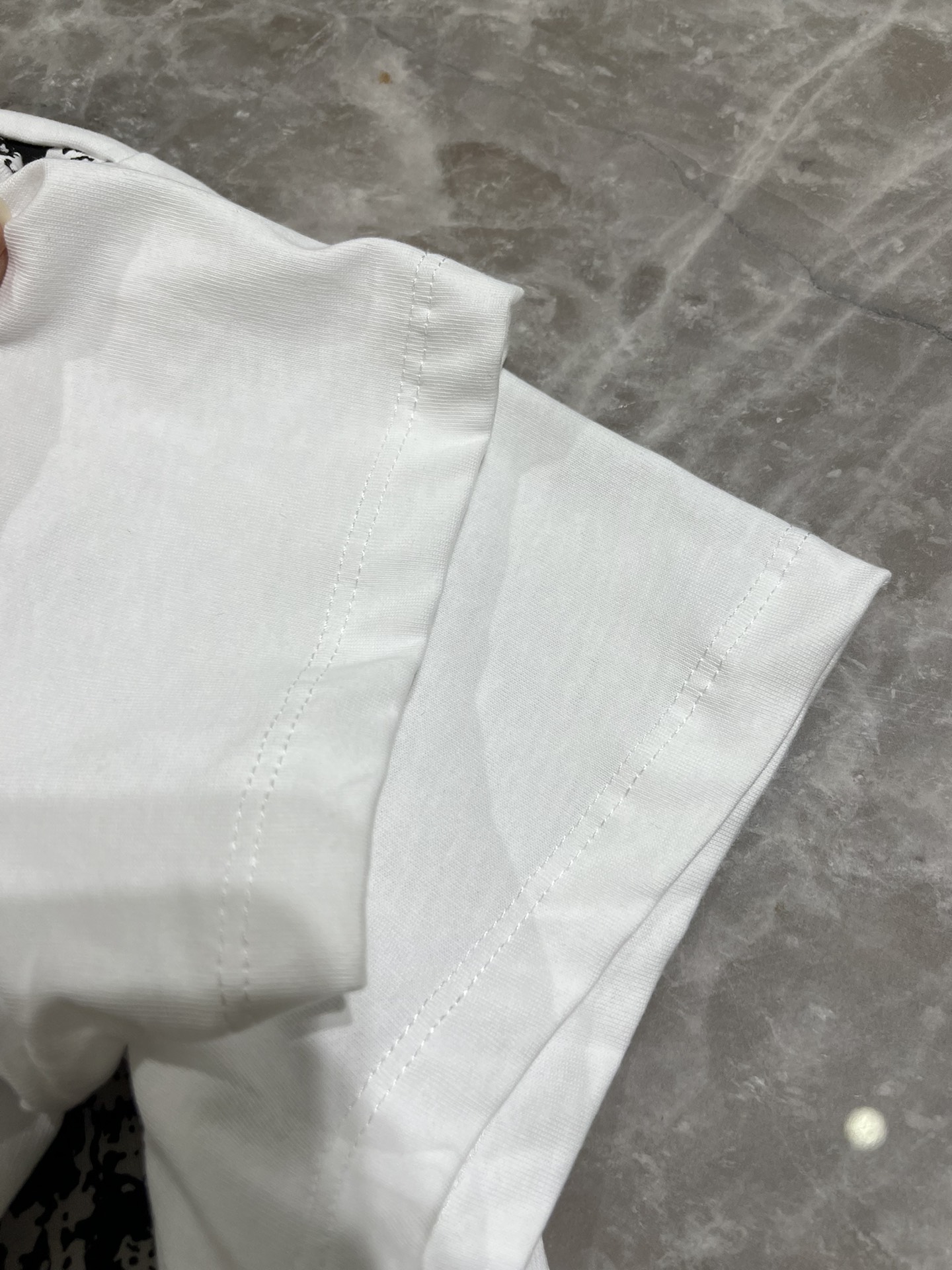 chanel メンズ t シャツ激安通販 可愛い 純綿 トップス 花プリント ファッション感 カラフルの服 ホワイト_4