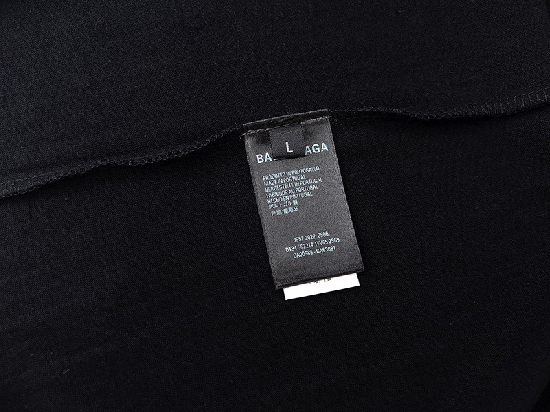 ヴェトモン tシャツ メンズコピー 純綿 トップス Balenciaga&adidas&Vetements三つコラボ 半袖 ブラック_5