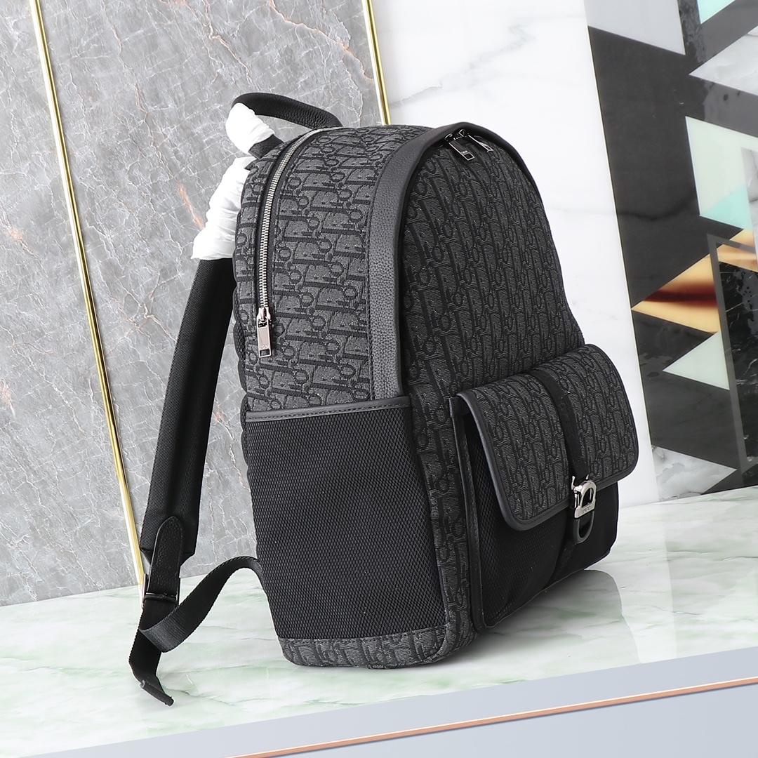 レディ ディオール バッグＮ級品 花柄 旅行 バックバッグ 品質保証 シンプル メンズ ブラック_2