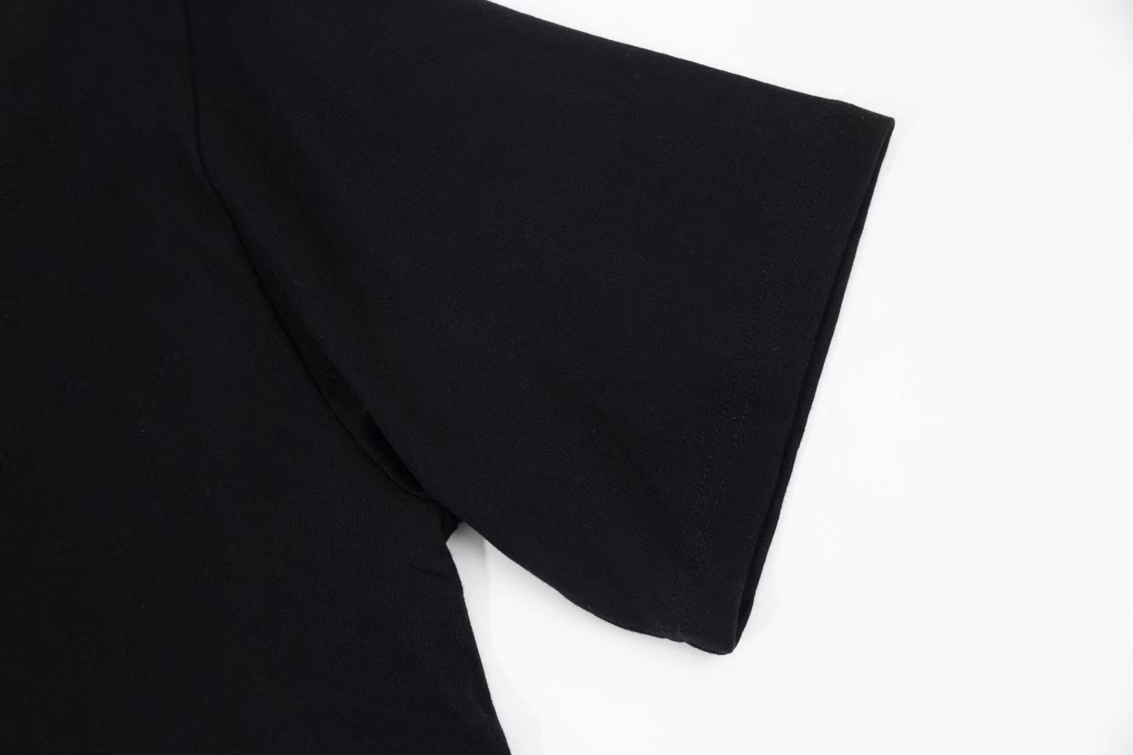 ステューシー オフィシャルコピー シンプル 純綿 限定品 半袖 海の写真プリント ファッション ブラック_5