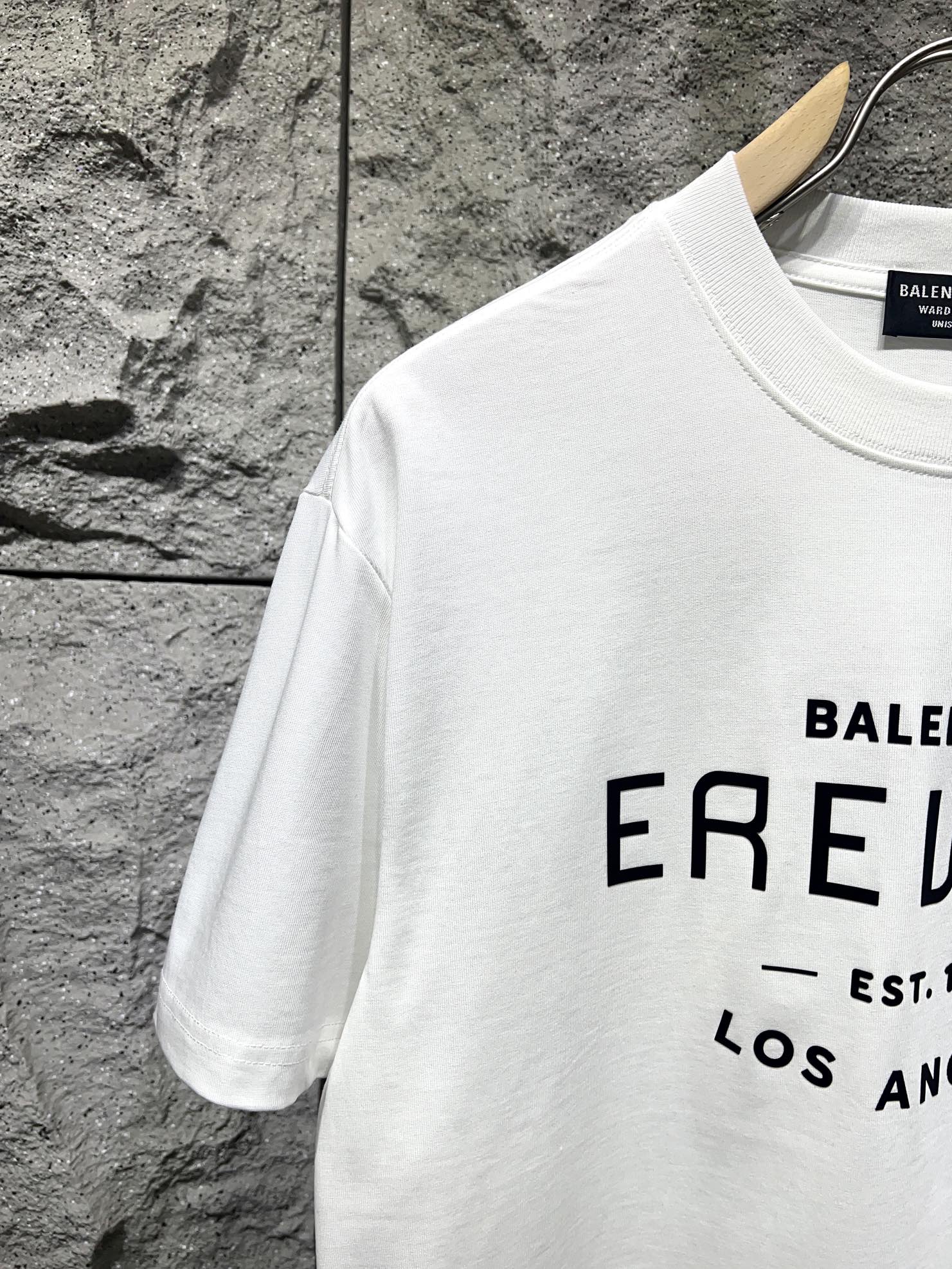 一番安い バレンシアガtシャツ 値段コピー 純綿 トップス 半袖 Balenciaga*EREWHONコラボ ファッション ホワイト_3