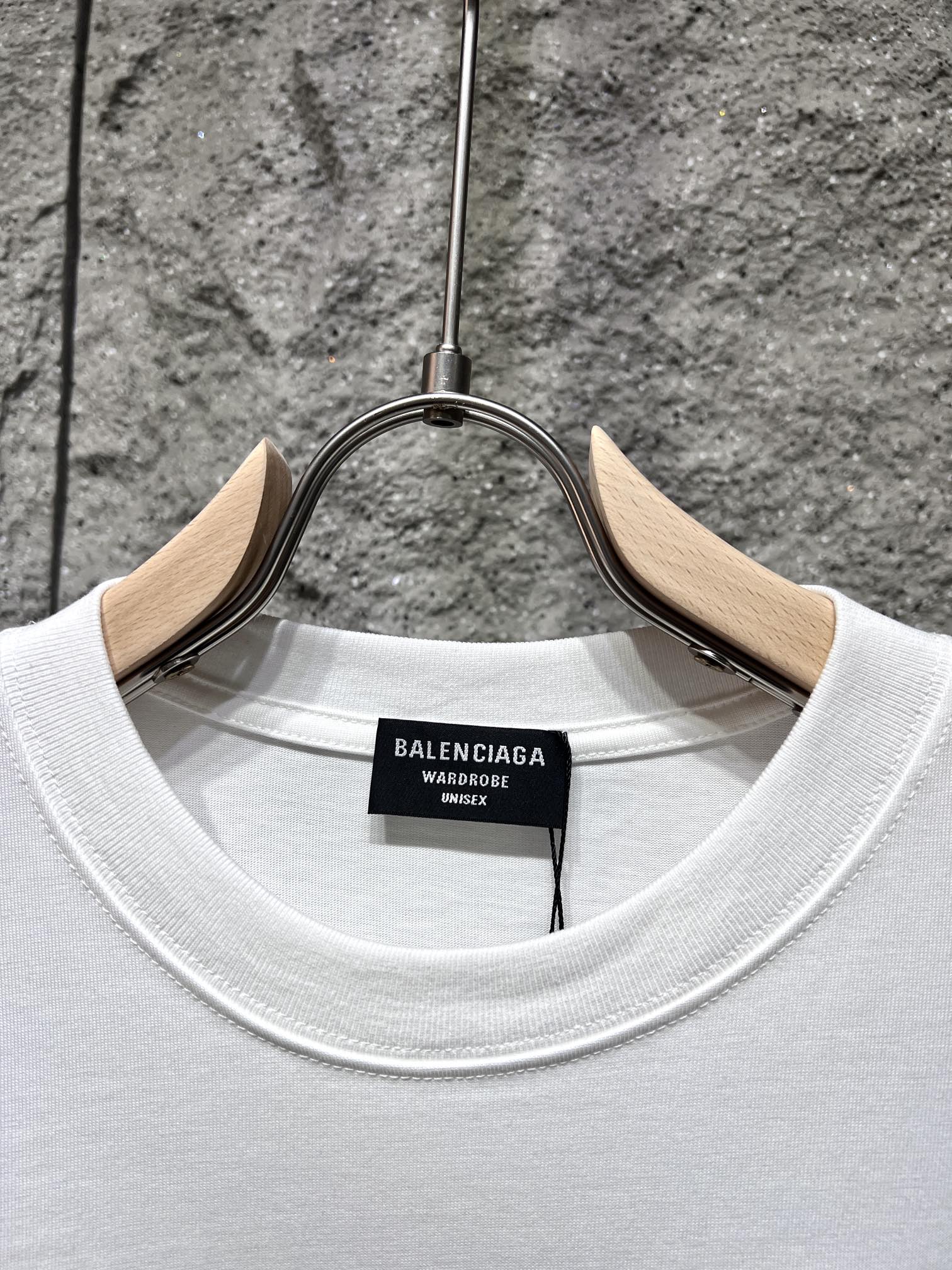 バレンシアガtシャツ メルカリコピー 純綿 トップス 半袖 ゆったり 柔らかい 期間限定品 ファッション ホワイト_2