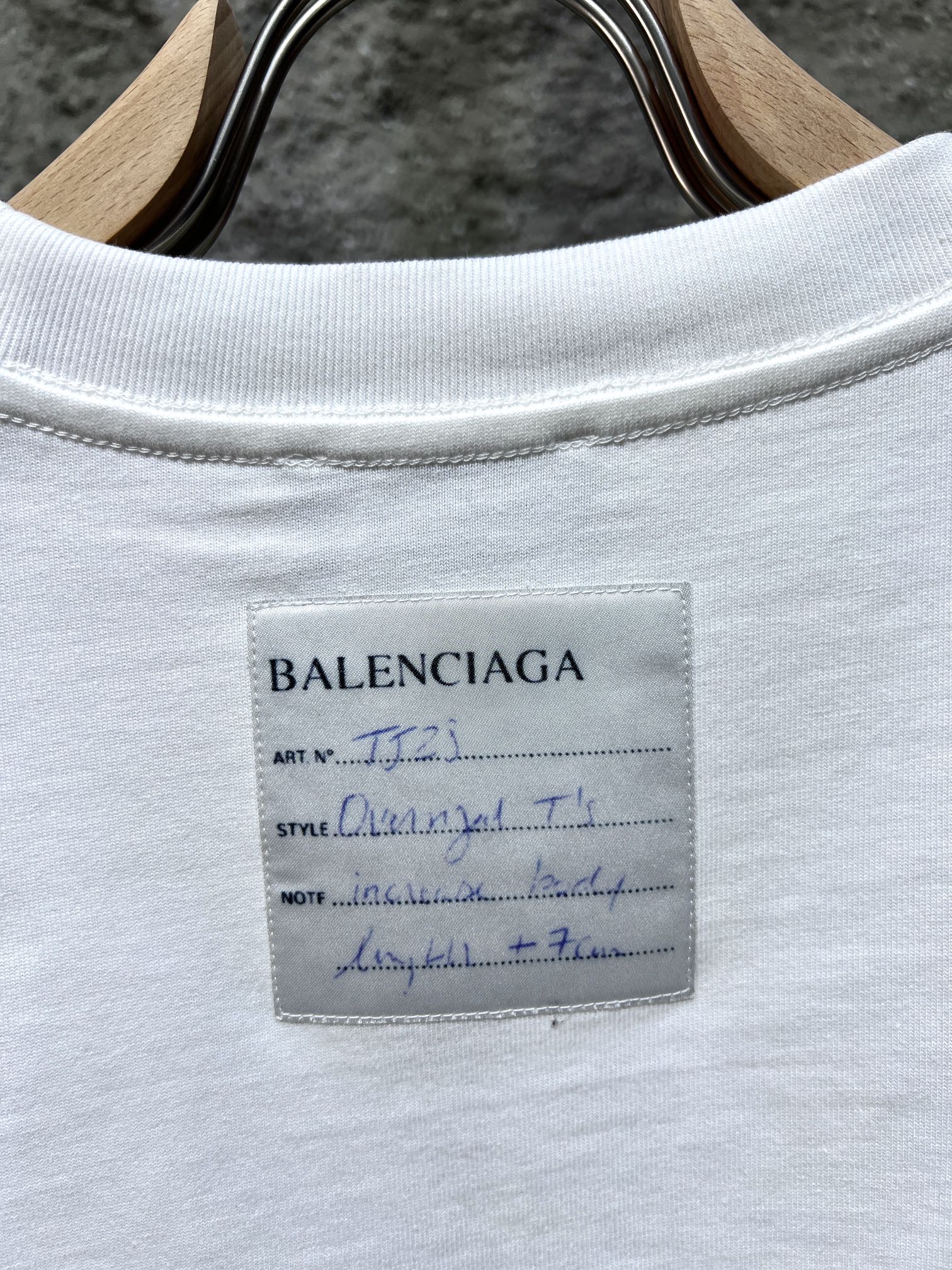 最新到着‼tシャツ バレンシアガスーパーコピー tシャツ偽物 ロゴプリント トップス 短袖 純綿 男女兼用 シンプル ホワイト_6