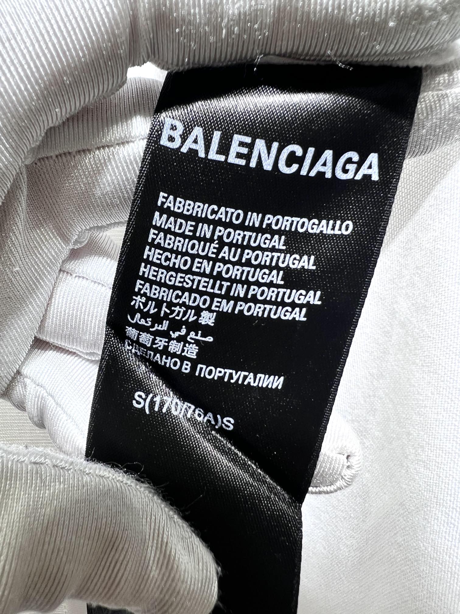 2024年のお買い得品 バレンシアガ レディース トップススーパーコピー simple Tシャツ 純綿 通気性いい ホワイト_6