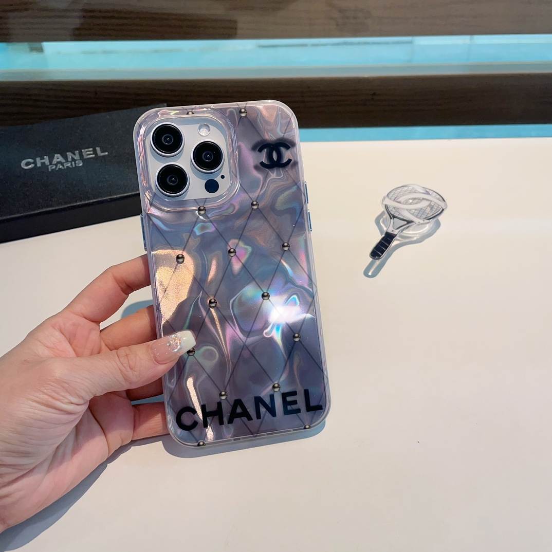 2024年のお買い得品 chanel スマートフォン ケースコピー 薄型 軽量 耐衝撃 ファッション 落下防止 ウェーブパターン_4