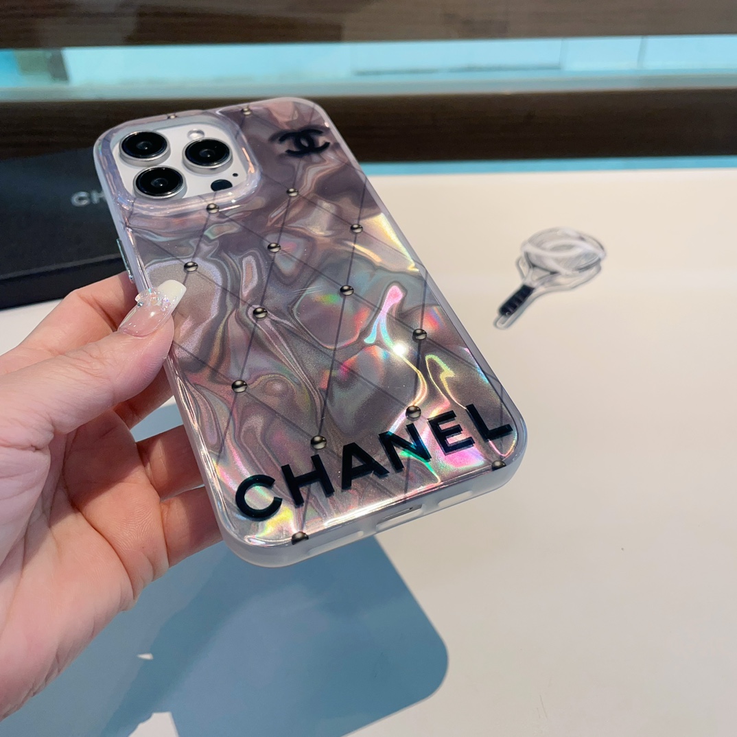 2024年のお買い得品 chanel スマートフォン ケースコピー 薄型 軽量 耐衝撃 ファッション 落下防止 ウェーブパターン_8