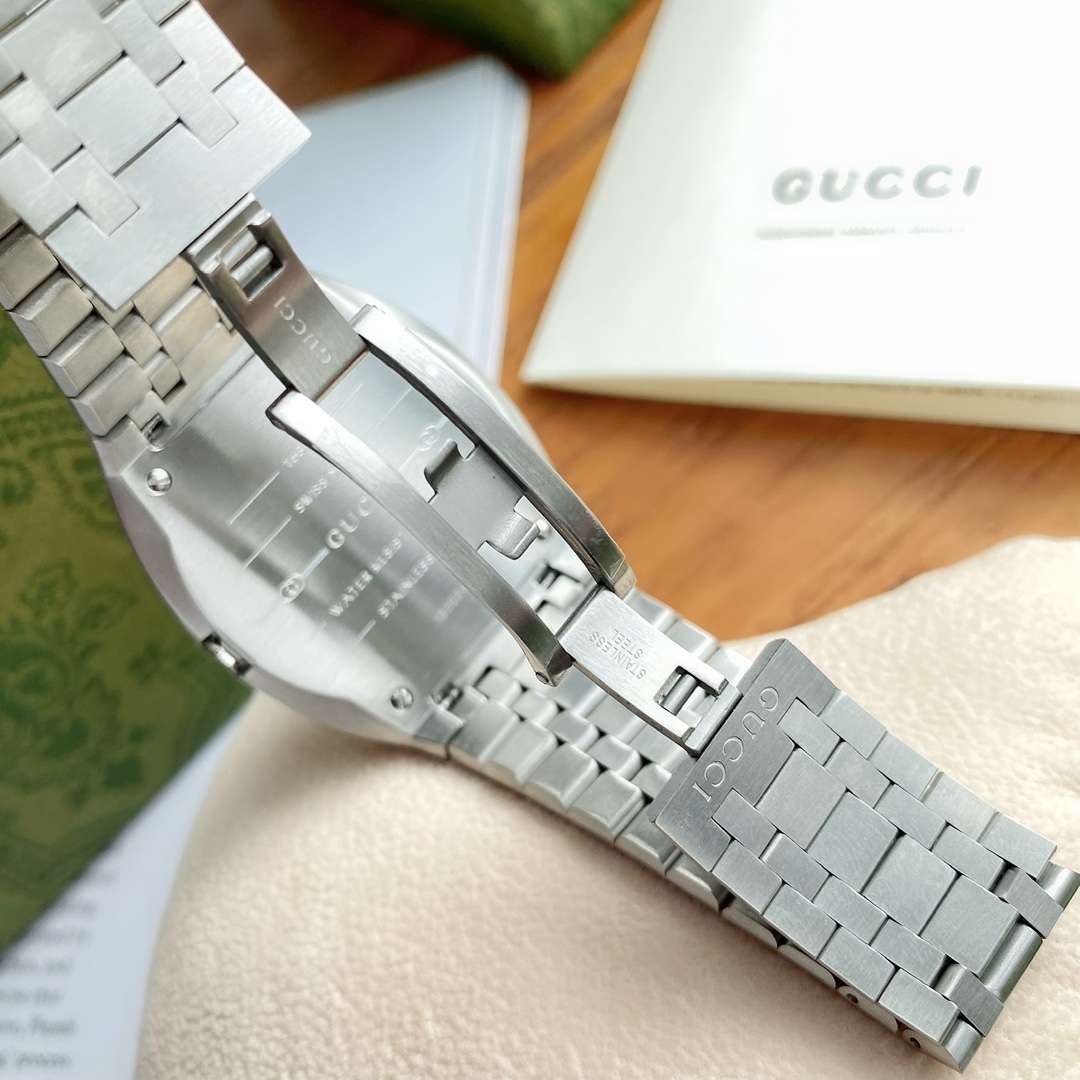 グッチ メンズ 腕時計スーパーコピー ウォッチ カラフル 防水 うで時計 超薄い 6㎜ メンズ ブルー_9