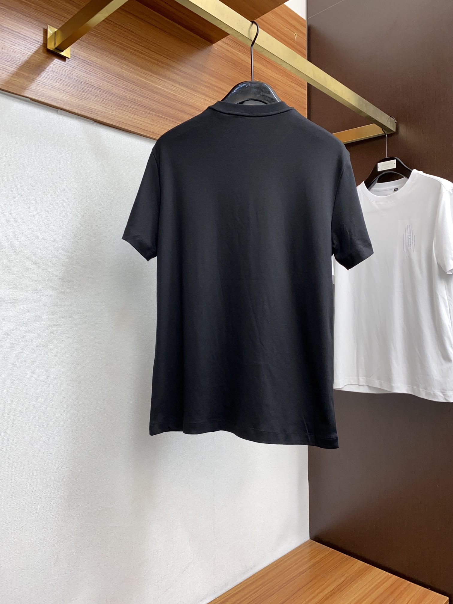 フェンディ メンズ t シャツ偽物 トップス 綿100% プリント 短袖 ゆったり シンプル 柔らかい メンズ ブラック_8