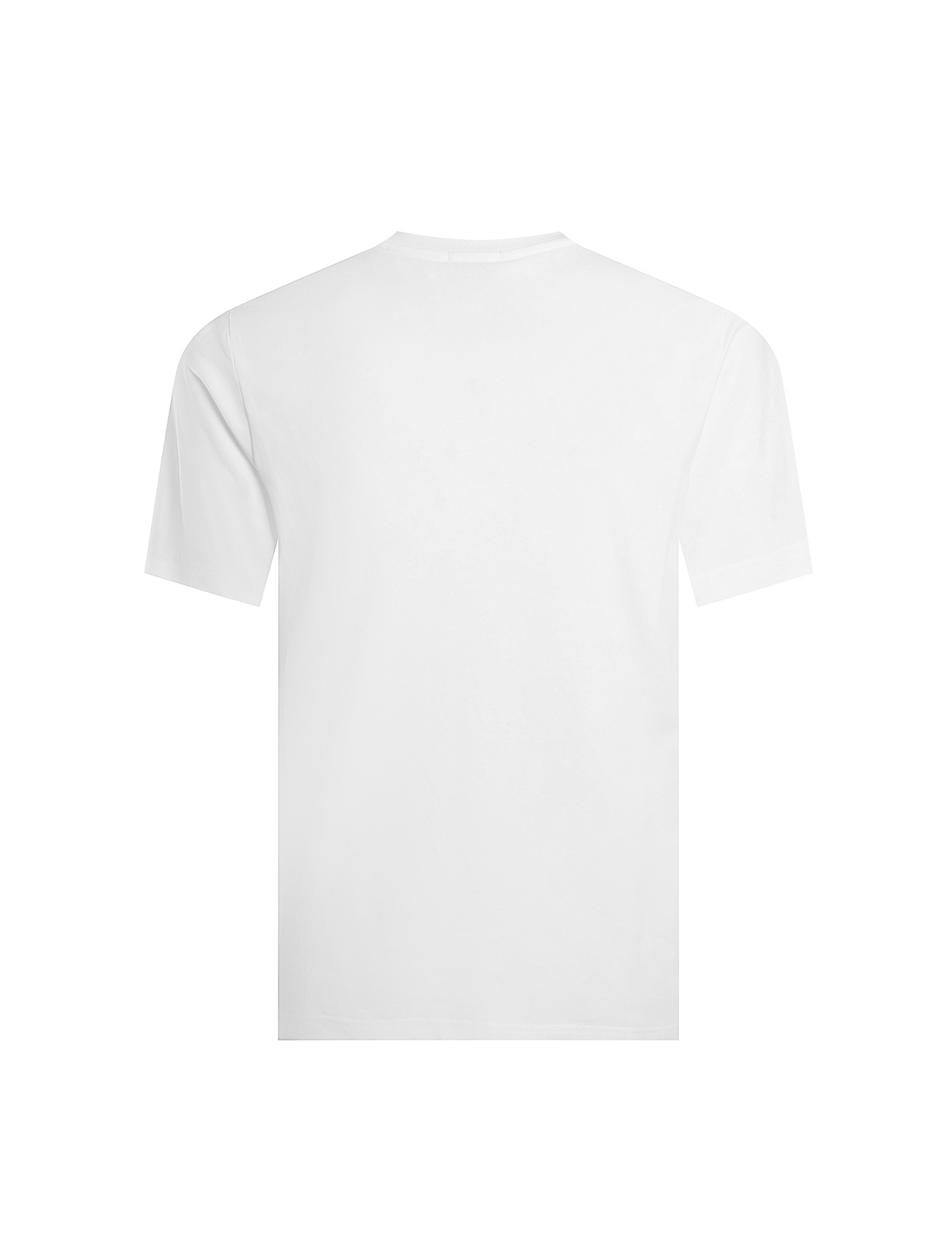 fendi fila t シャツ偽物 トップス 綿100% 短袖 Tシャツ 男女兼用 シンプル ファッション ホワイト_2