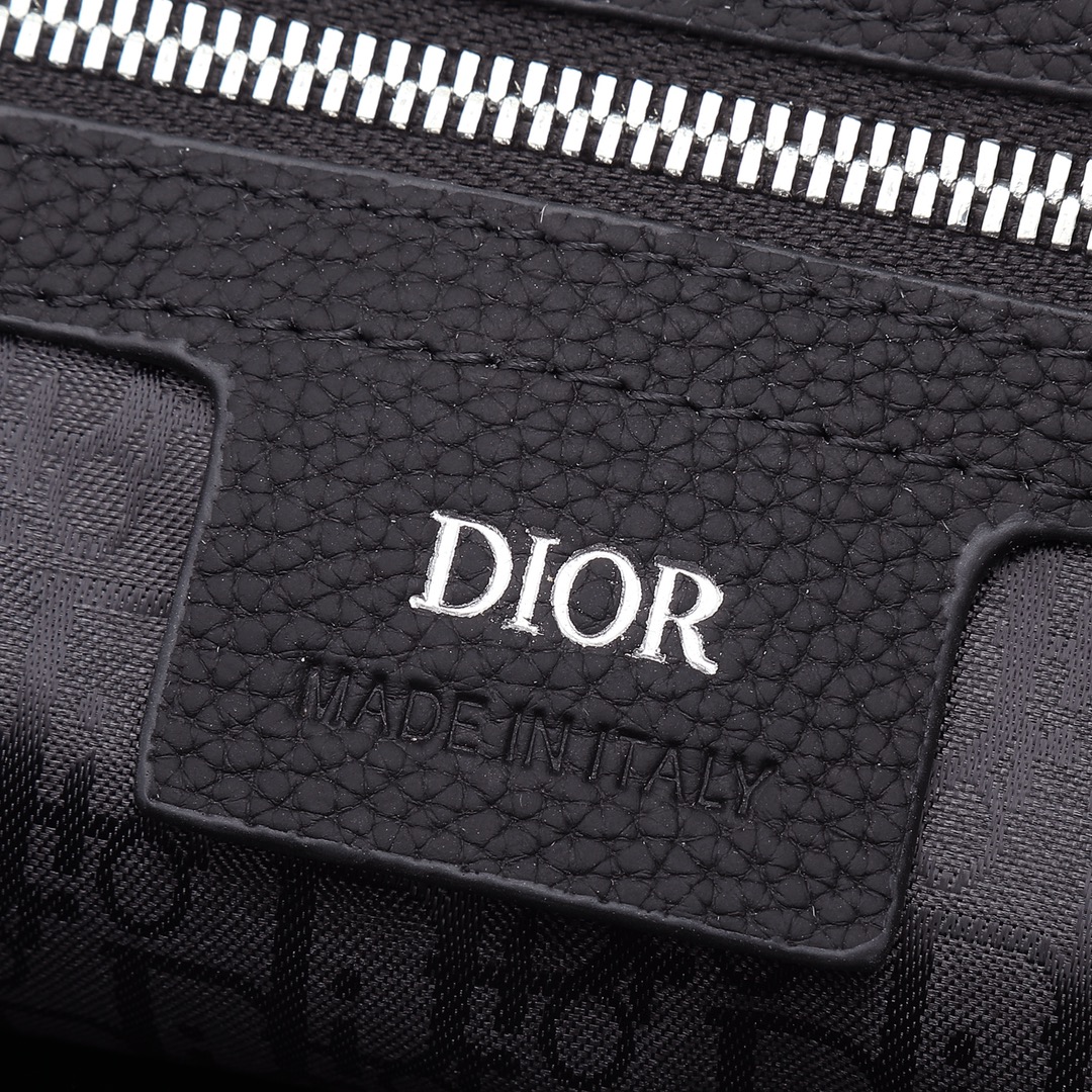 dior トート バッグコピー 型番1ESSH186UMJ ビジネス 持ちバッグ シンプル 牛革 ブラック_8