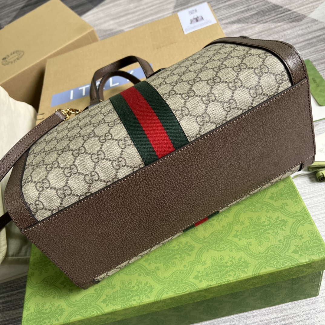 gucci ポシェットスーパーコピー コード524537 花柄 アート 現代感 シンプル 洒落感 持ちバッグ 斜め掛け ブラウン_6